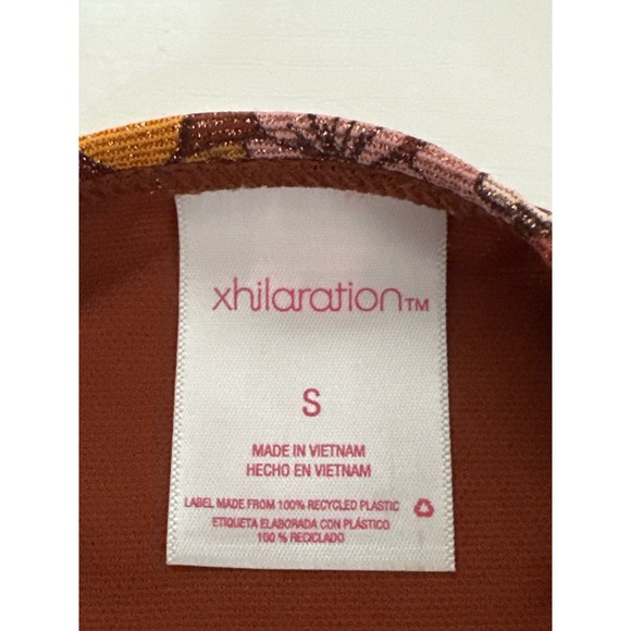 Xhilaration Floral Print Bikini Set Womens Size S Swimsuit Two Piece - Picture 3 of 13